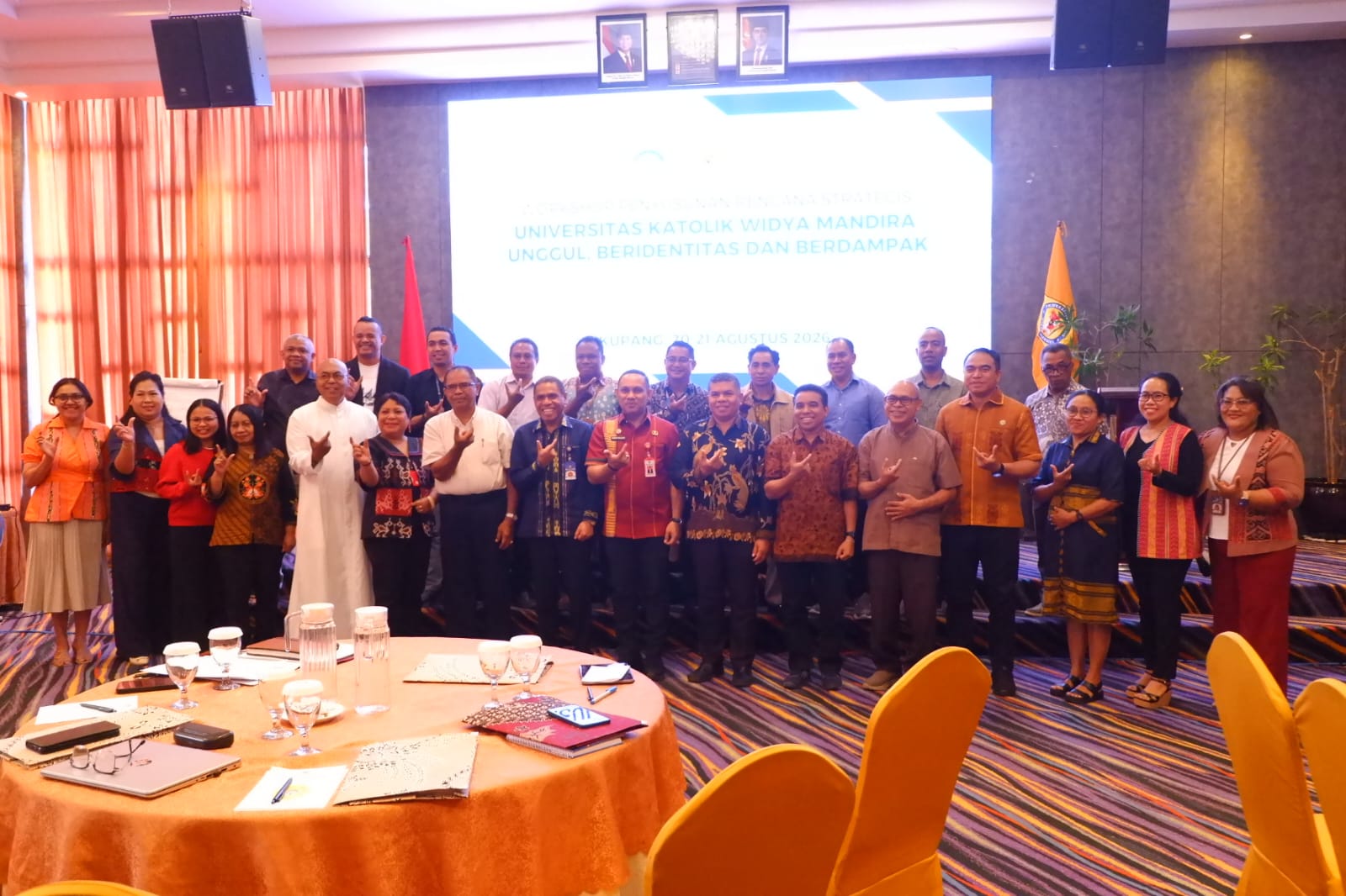 Direktur Perumda Air Minum Kota Kupang Dorong UNWIRA Perkuat Riset dan Kualitas Lulusan