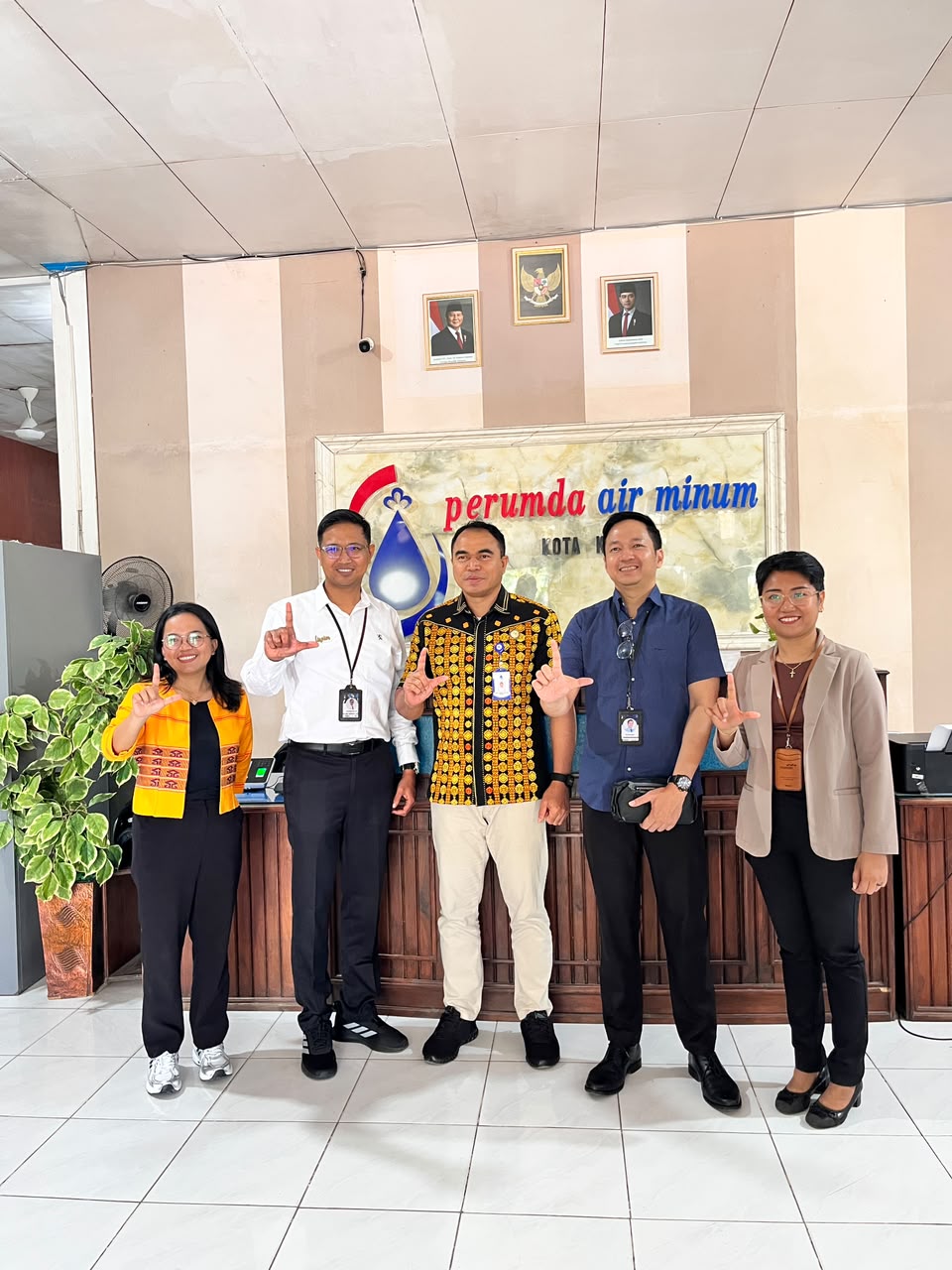 Bank Mandiri tawarkan kolaborasi, Perumda Air minum Kota Kupang Siap Buka Kerja Sama