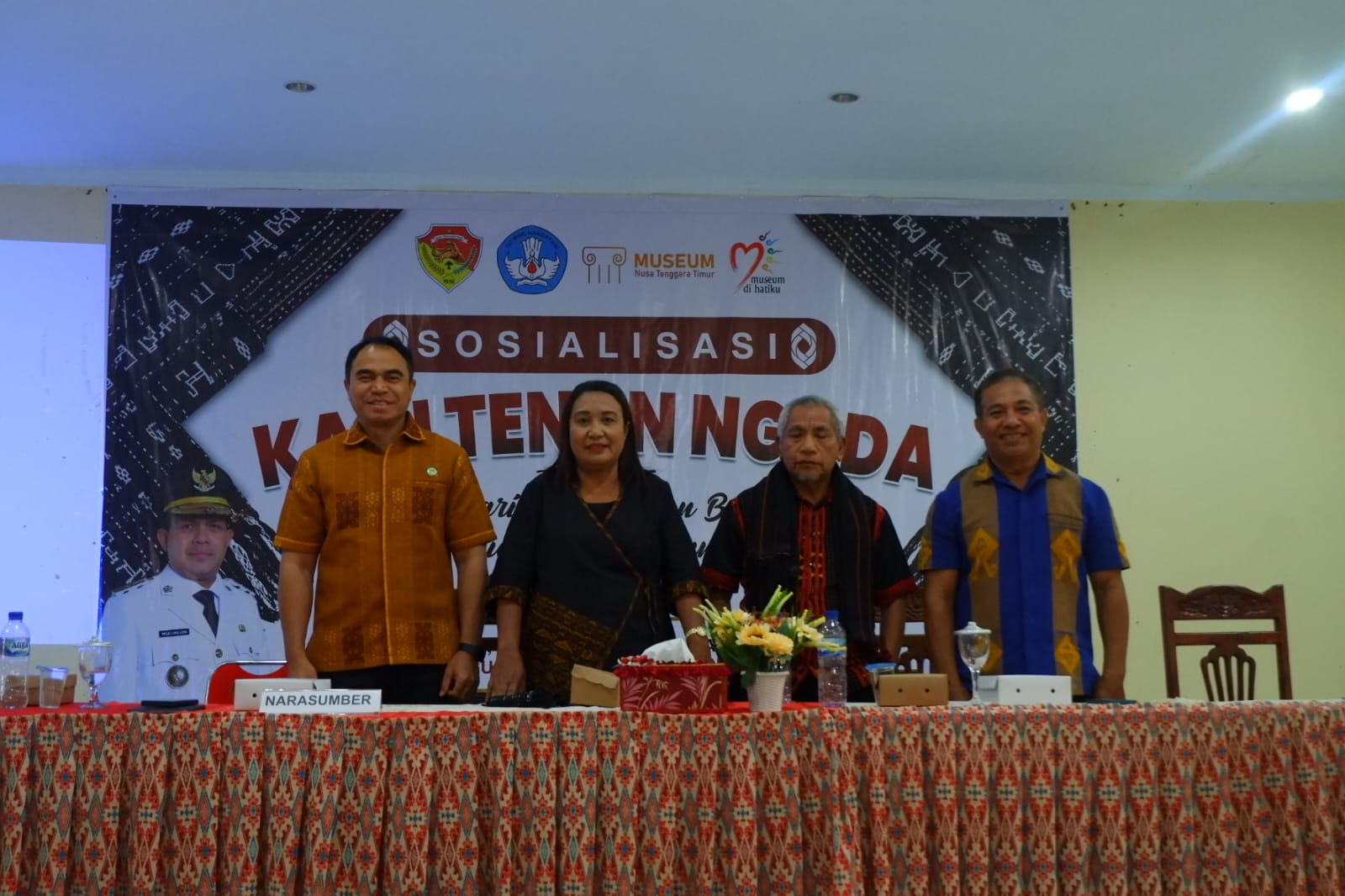 Direktur Perumda Air Minum Kota Kupang Dorong Revitalisasi Tenun Ikat Ngada