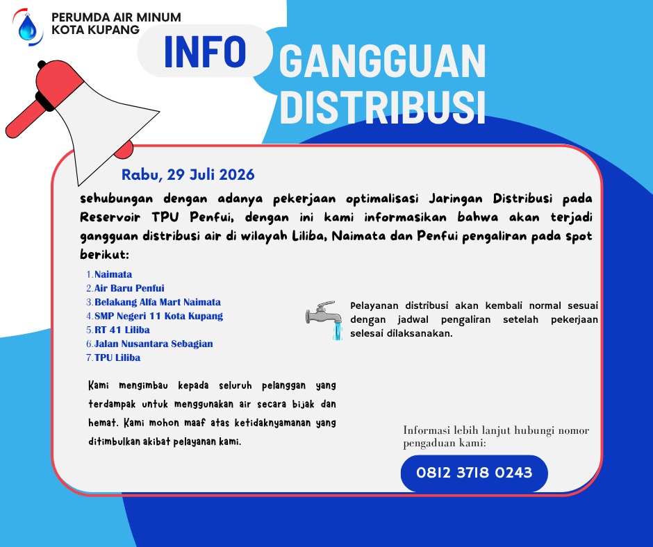 Informasi Gangguan Distribusi Spot terlampir