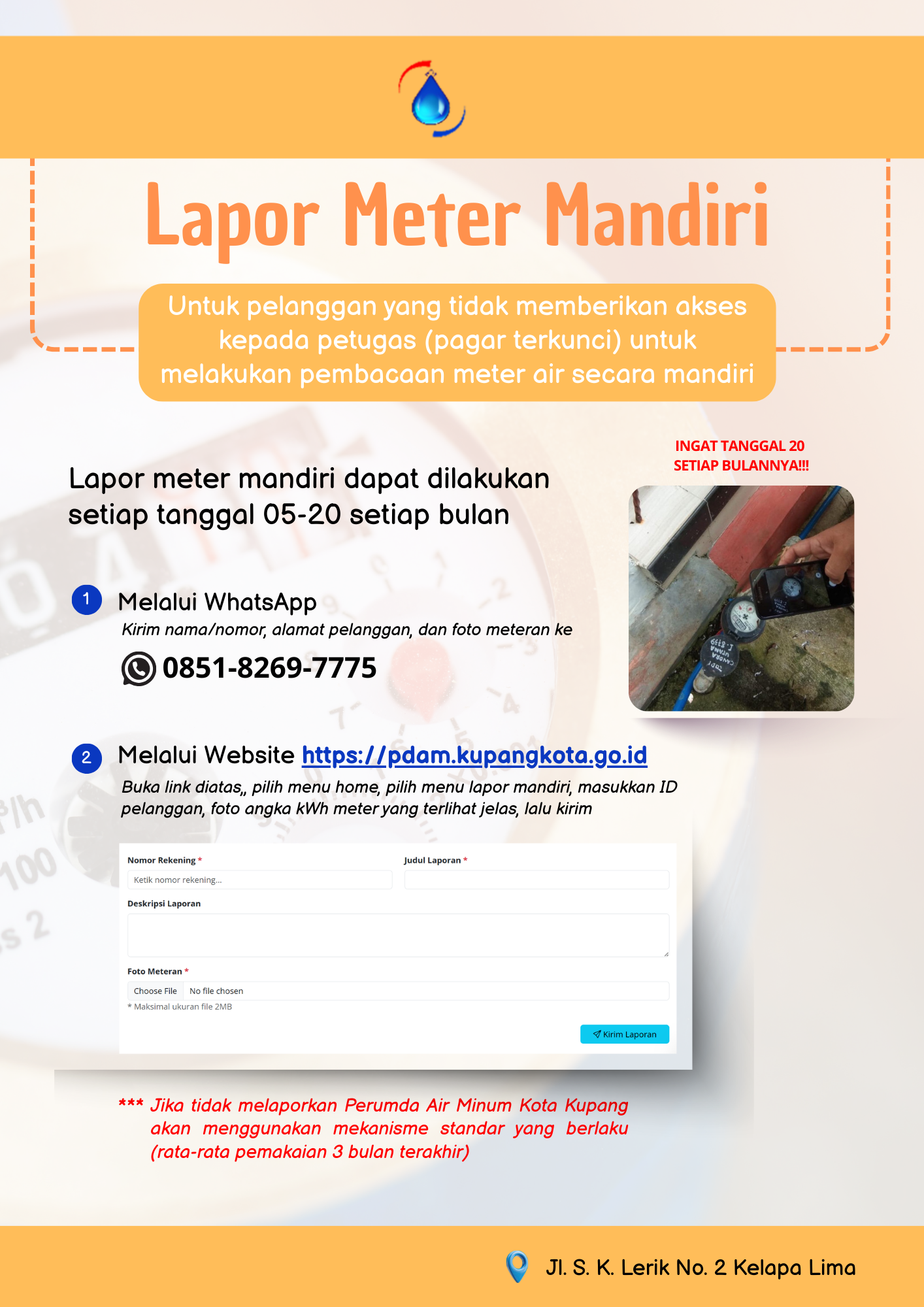 Catat Meter Mandiri